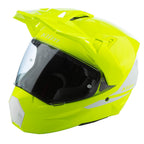 KLIM X1 Alpha Helmet ECE/DOT Gloss Hi-Vis - White