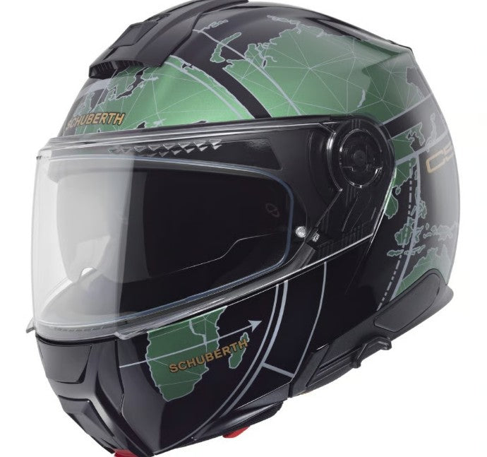 Schuberth C5 DOT (Globe Green) - Size 2XL