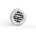 Triumph Chrome Clutch Badge - Ribbed - A9610251