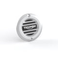Triumph Brushed Clutch Badge - Ribbed - A9610252