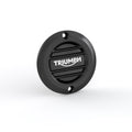 Triumph Black Clutch Badge - Ribbed - A9610253