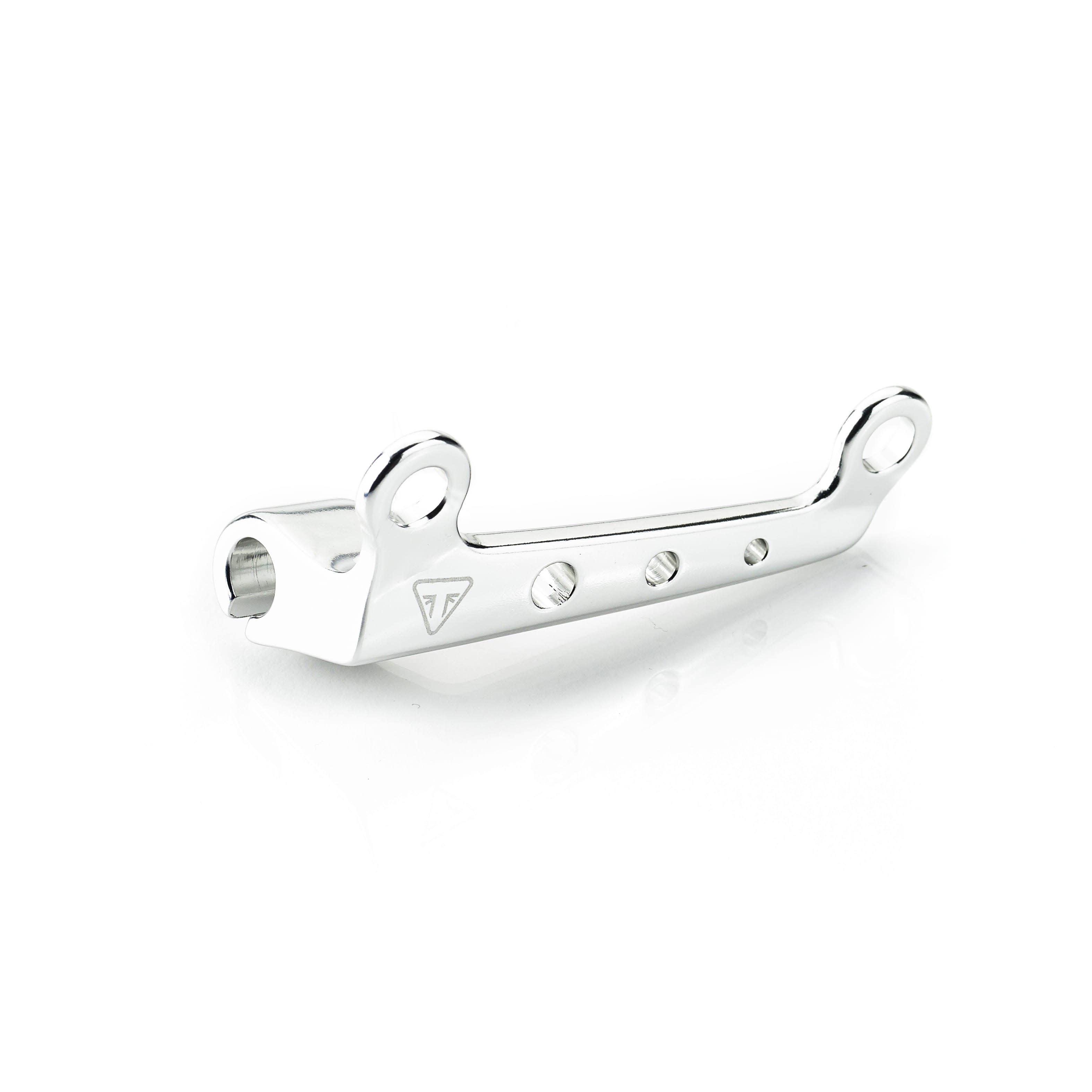 Triumph Clutch Cable Guide - Clear Anodised - A9611237