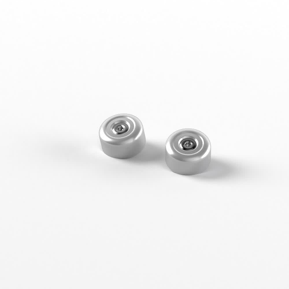 Triumph Bar End Finisher Kit - Clear - A9630431