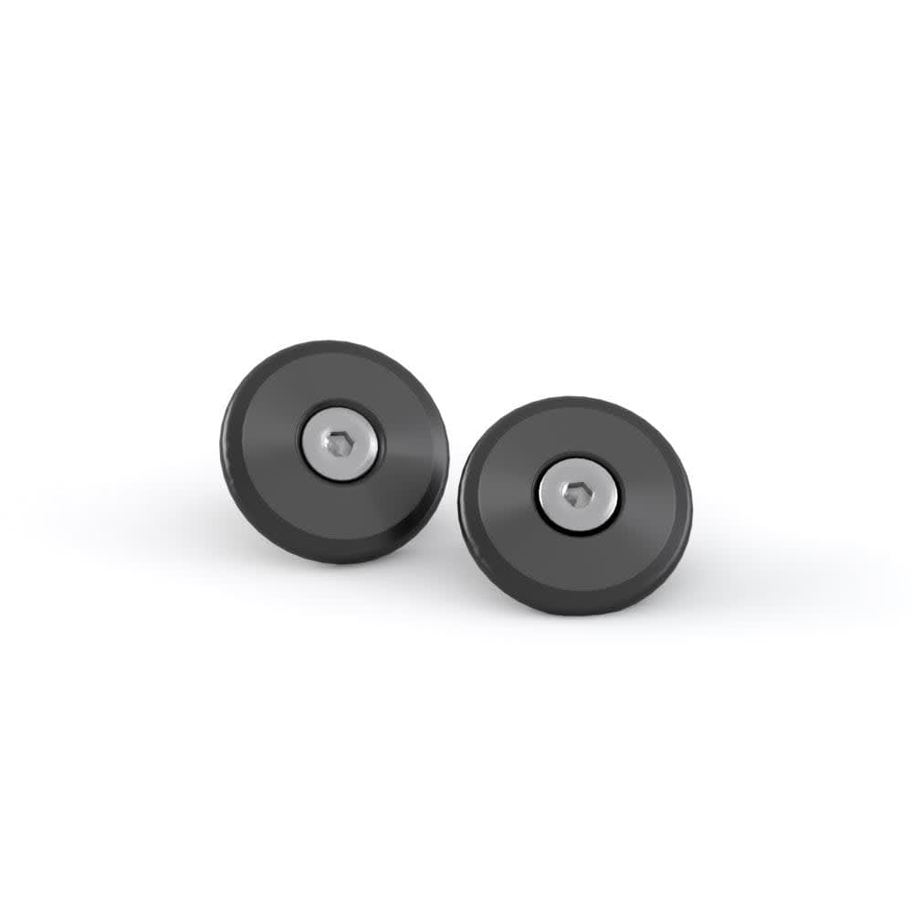 Triumph Bar End Finishers- Black - A9630437