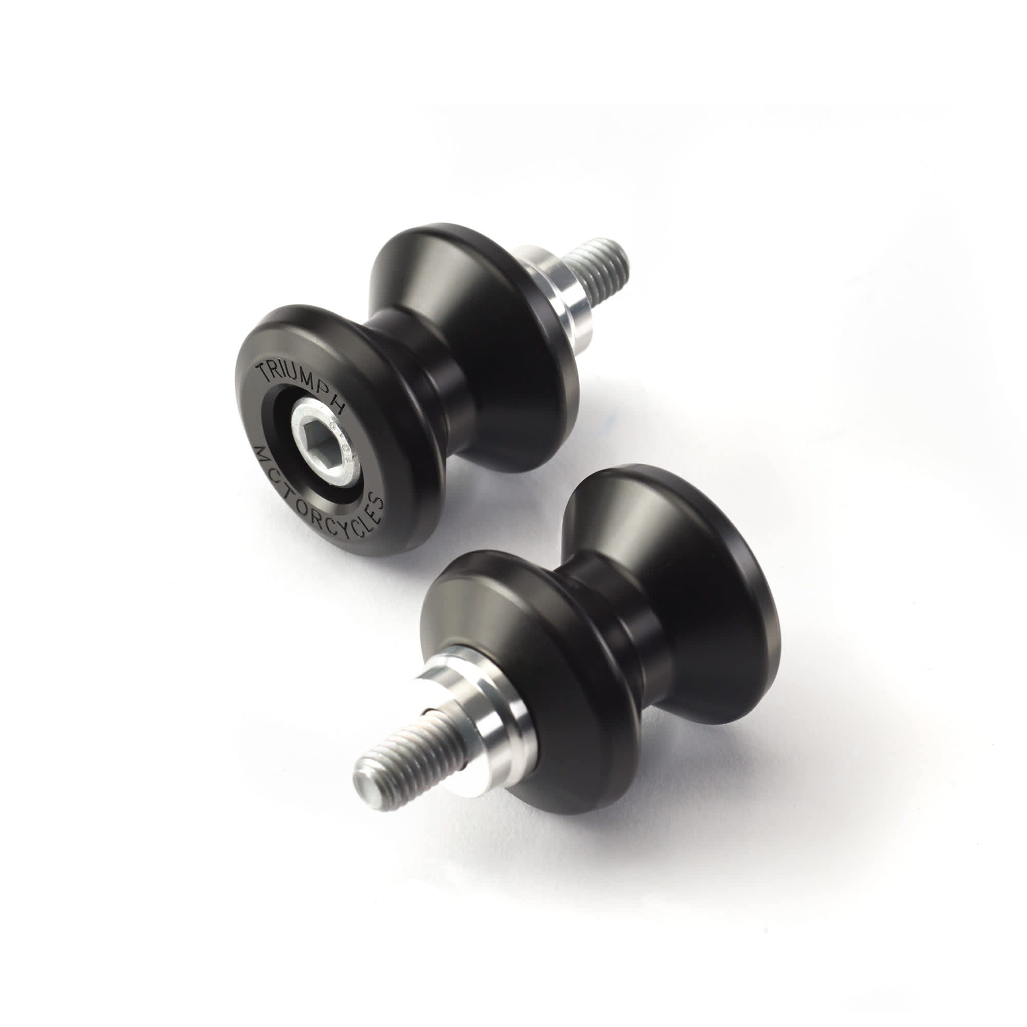 Triumph Machined Paddock Stand Bobbins - Nylon - A9640022