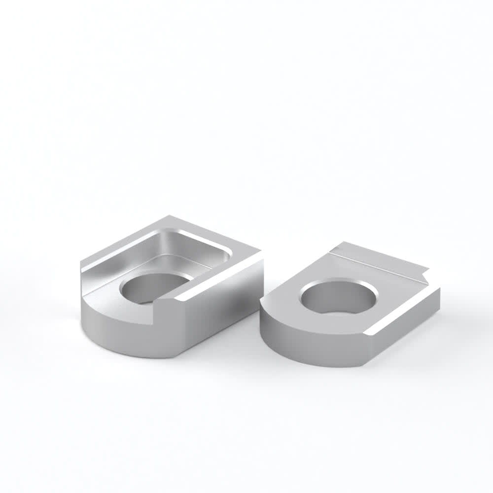 Triumph Rear Wheel Adjuster Kit - Grey - A9648047