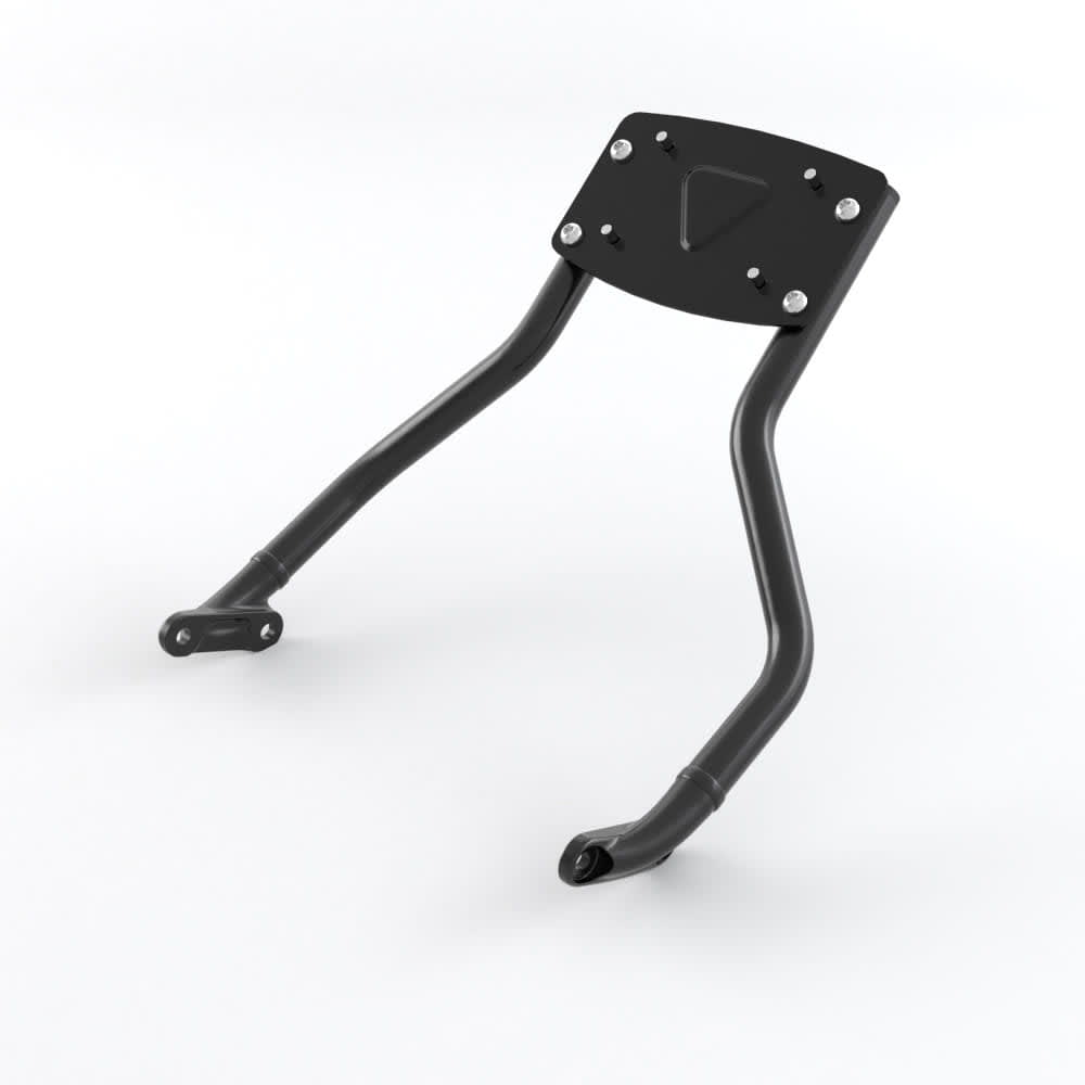 Triumph Passenger Backrest Uprights - Black - A9758332