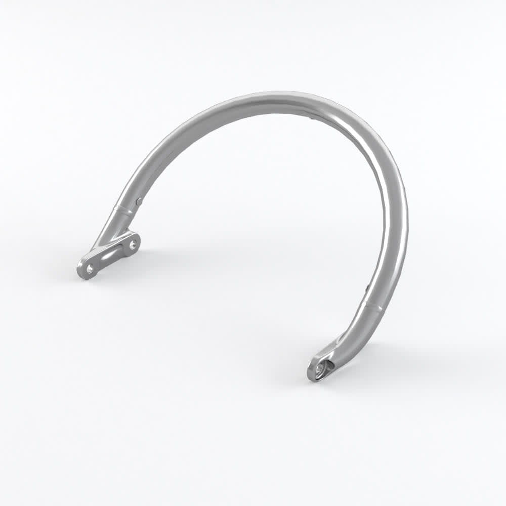 Triumph Grab Rail - Chrome - A9759191