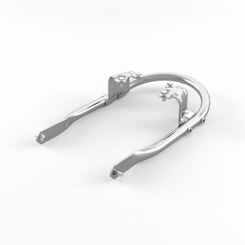 Triumph Grab Rail Mounting Kit - Chrome - A9759192