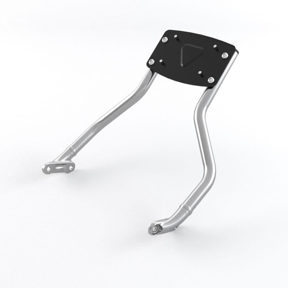 Triumph Passenger Backrest Uprights - Chrome - A9759193