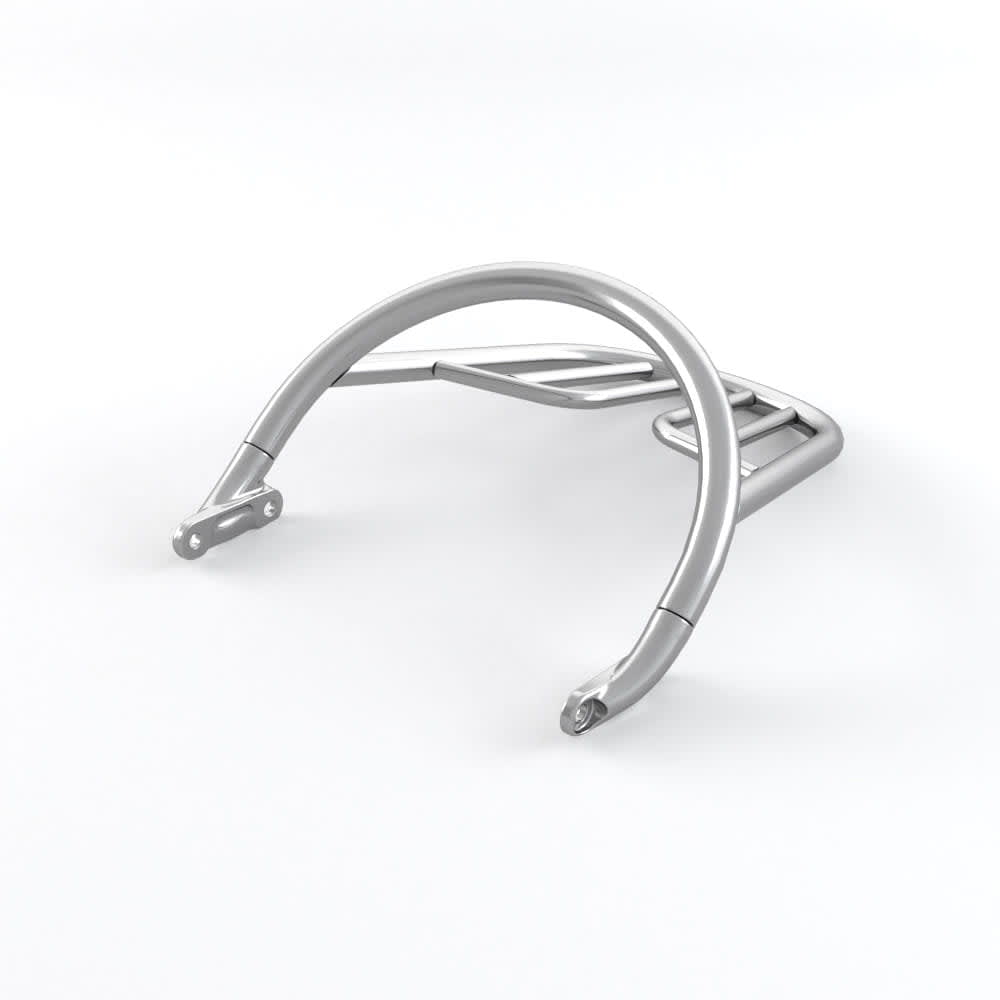 Triumph Grab Rail and Rack - Chrome - A9759206