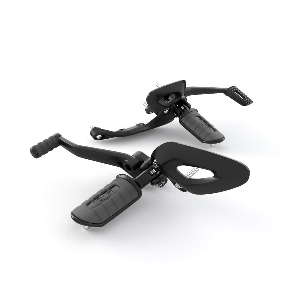 Triumph Mid Foot Controls - Black - A9770250
