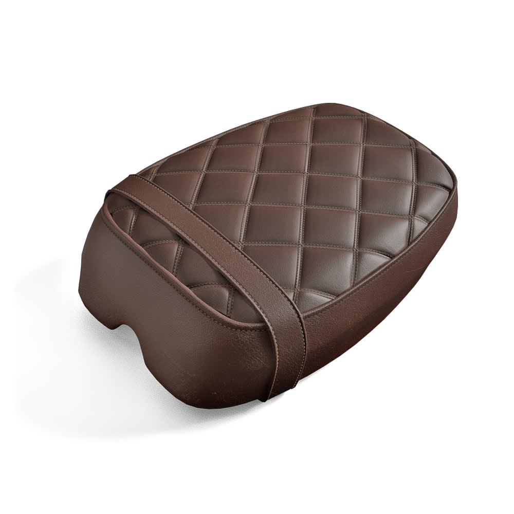 Triumph Quilted Pillion Seat - Brown - A9708787
