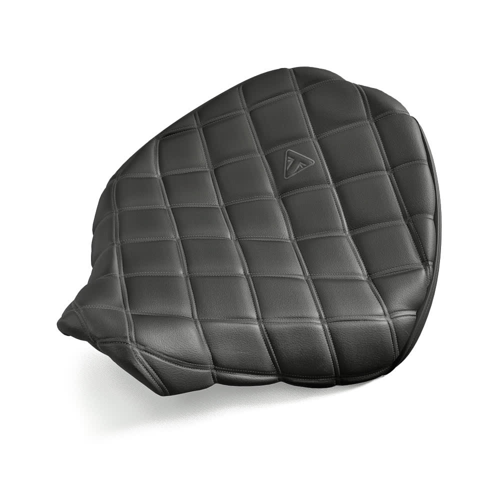 Triumph Quilted Seat - Black - A9708543