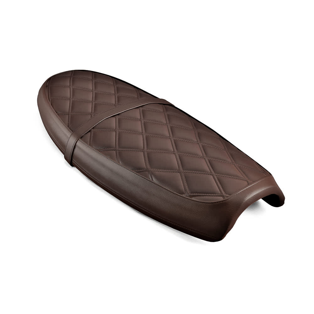Triumph Quilted Bench Seat - Brown - A9708714