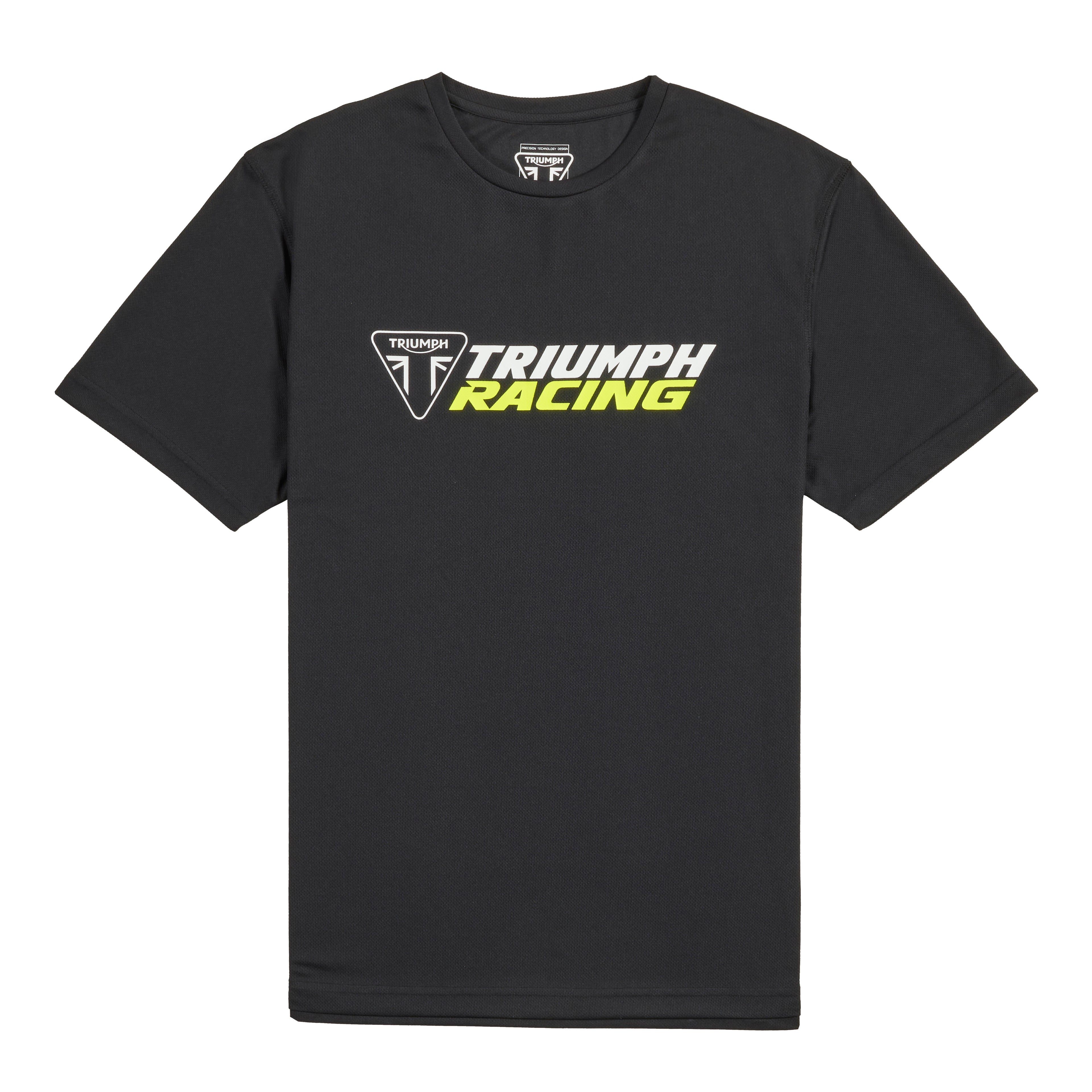 Triumph Rapid Dry Crew Neck Triumph Racing Logo Tee