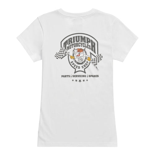 Triumph Games Womens Tee in White