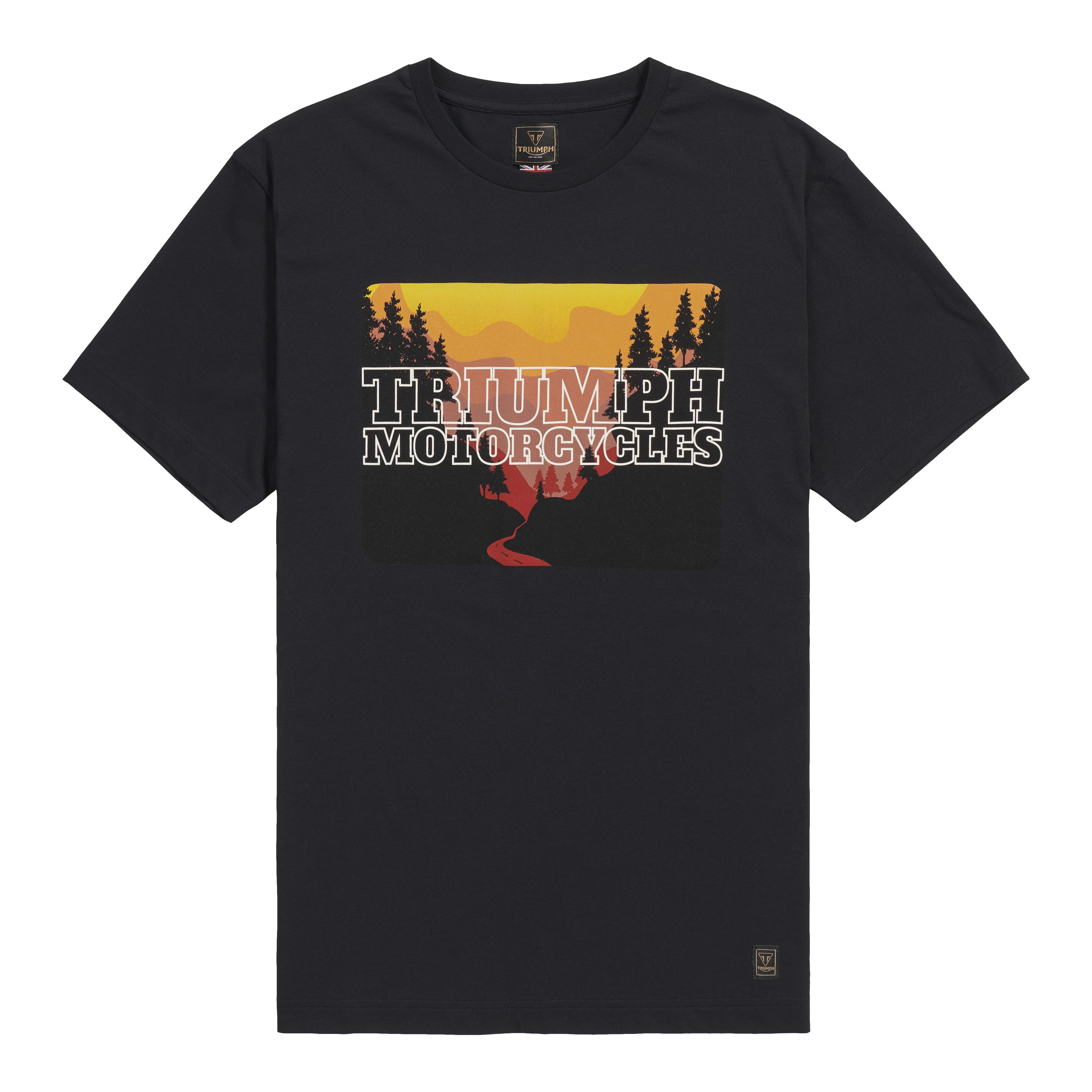Triumph Roadtrip Tee in Black