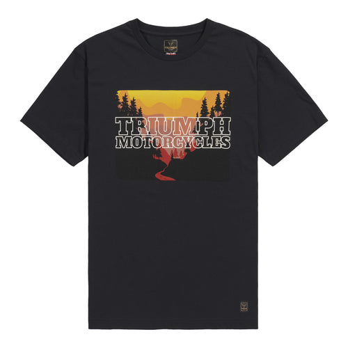 Triumph Roadtrip Tee in Black