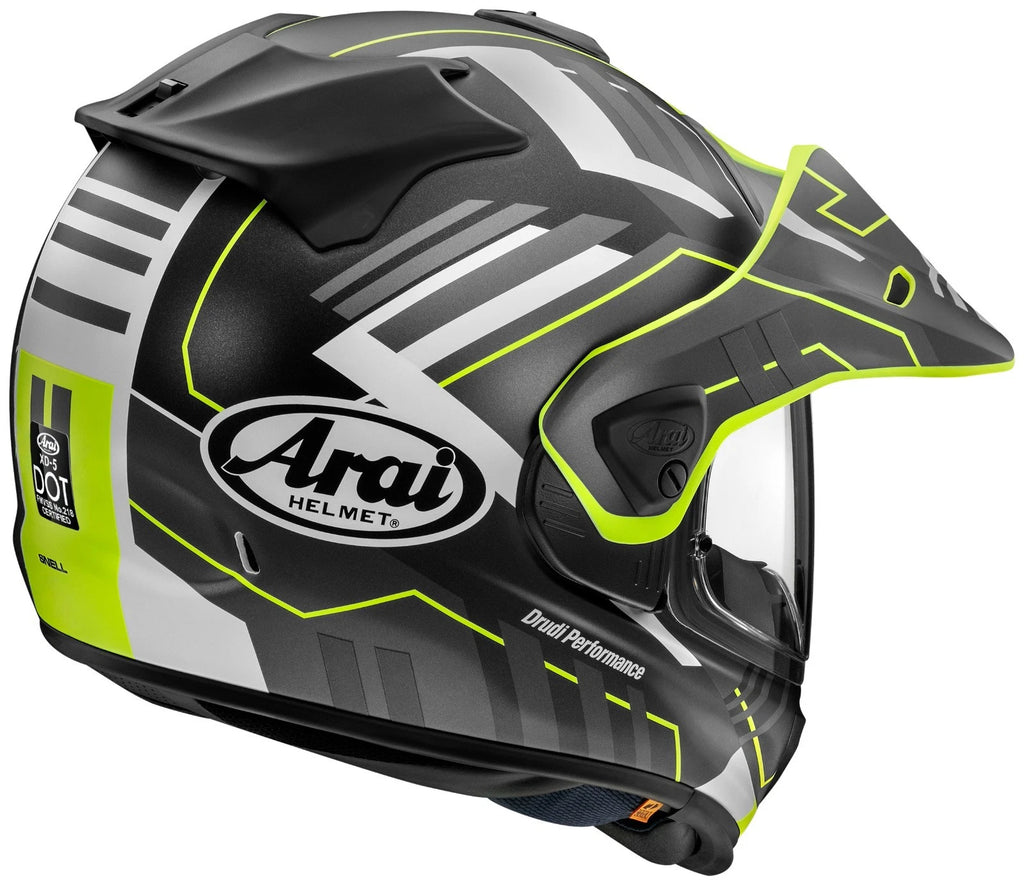 Arai XD-5 Trail Yellow Frost XL Adventure ADV Dual Sport DOT Helmet