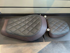 Triumph Scrambler 400X/C Quilted Seat - Brown