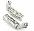 Triumph Bonneville T120 T100 Scrambler Style Rider Foot Pegs A9770145 OEM Gunmet
