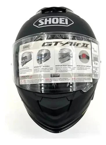 Shoei GT-AIR II Bike Helmet Matte Blk Size 2X 0119013508